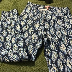 Size 6 pants stretchy Lily Pulitzer